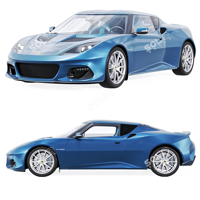  Lotus Evora Model Collection 3D model image 2