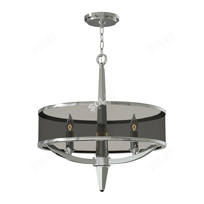 Hinkley Modern Pendant Light Fixture 3D model image 1