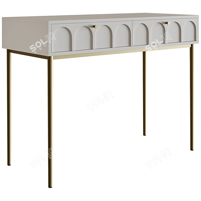 Fairmont Park Rafal Dressing Table 3D model image 1