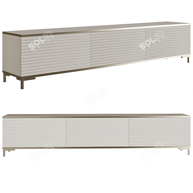 Ameina TV Console by Canora Grey 3D model image 1