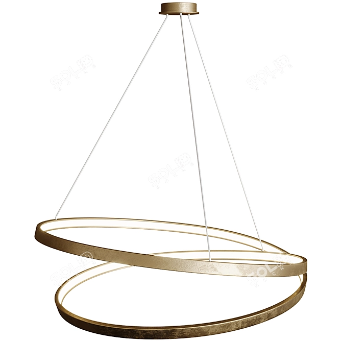 Brendan Pendant Light by Corrigan Studio 3D model image 1