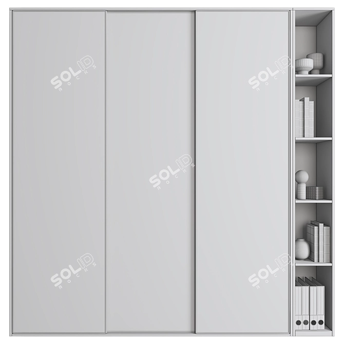 Modern Furniture Set 2016 3D model image 3