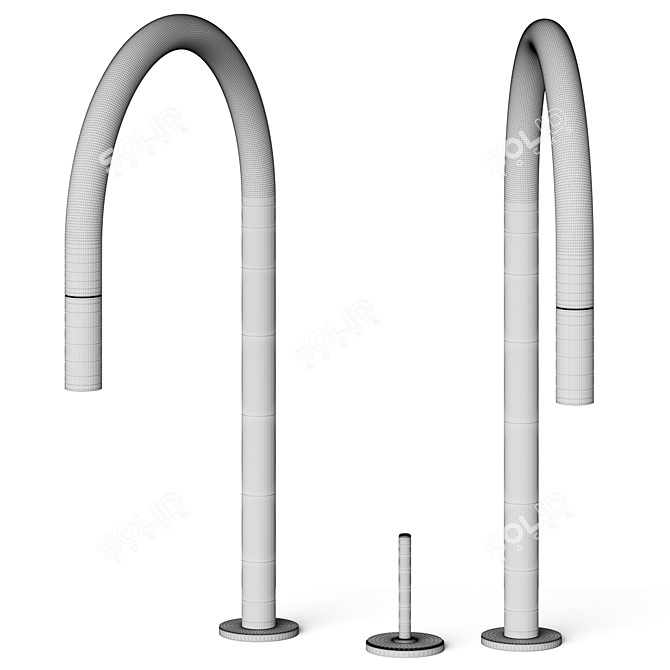  Alain Berteau Kitchen Mixer 3D model image 4