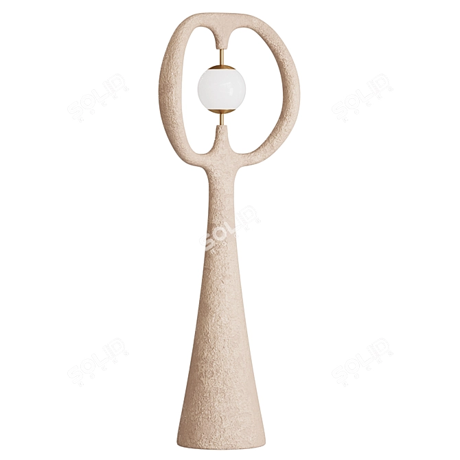 Modern Prima Floor Lamp 3D model image 1