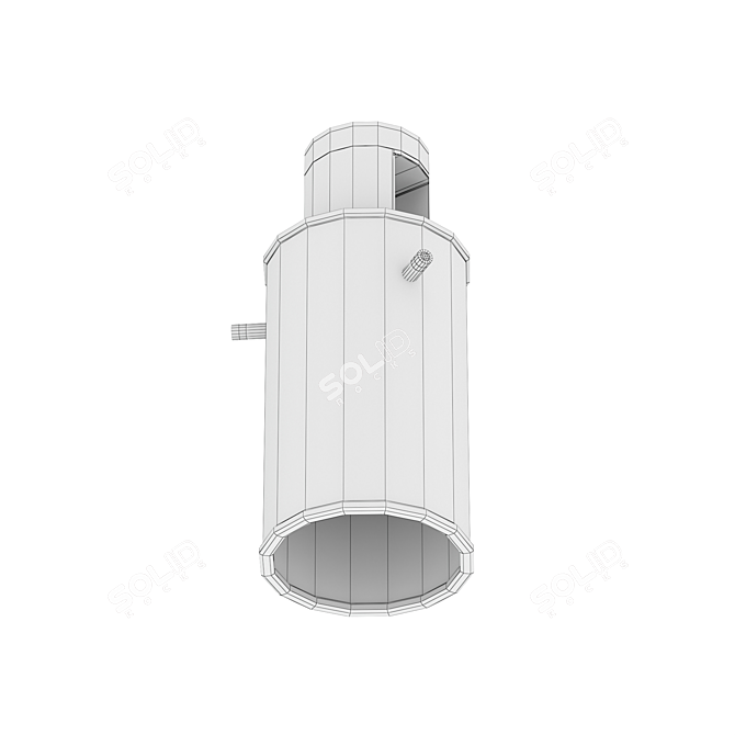 Elegant 5W LED Pendant Light 3D model image 4