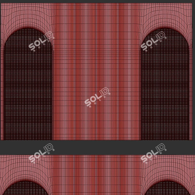 3D Wall Panel 06 3D model image 3