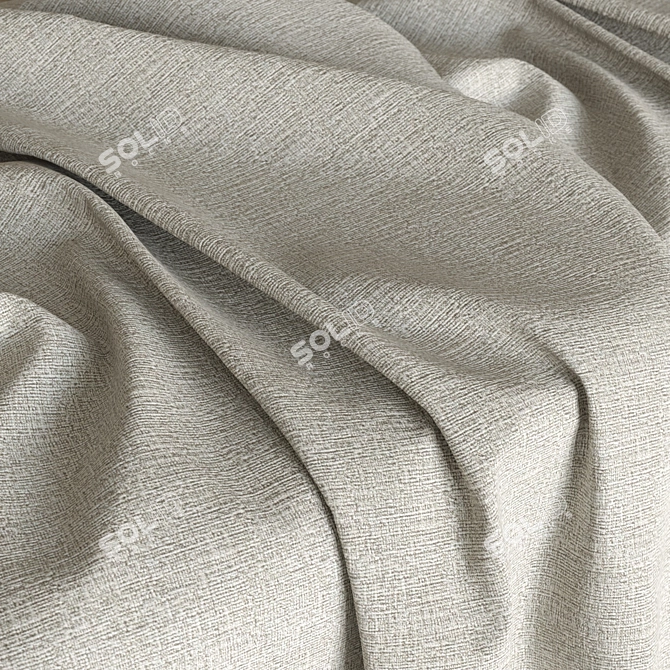 4k Seamless Fabric Material Pack 3D model image 3