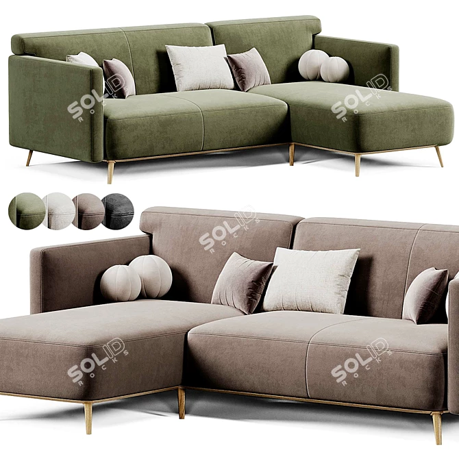 Boconcept Modena Sofa | Диван 3D model image 3