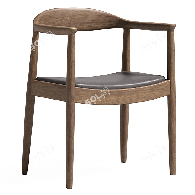 Scandinavian Style Kennedy Chair 3D model image 1