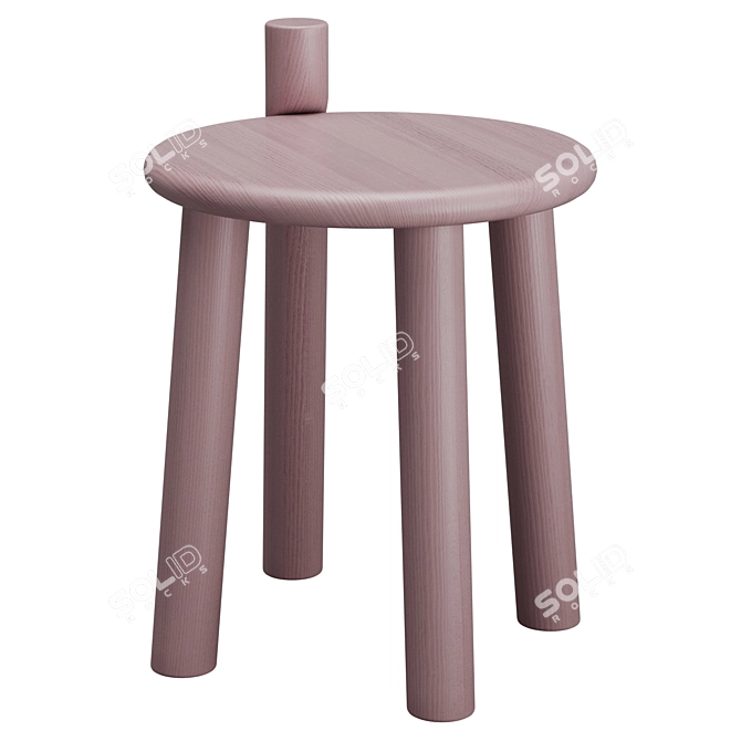 MC27-Dopo Low Stool by Mattiazzi 3D model image 2