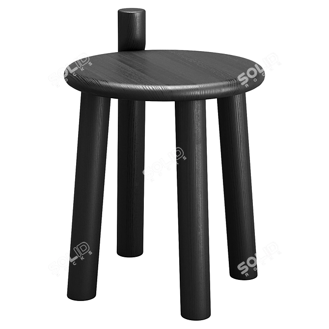 MC27-Dopo Low Stool by Mattiazzi 3D model image 3