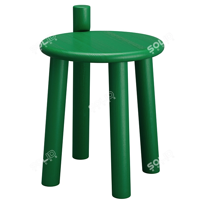 MC27-Dopo Low Stool by Mattiazzi 3D model image 4