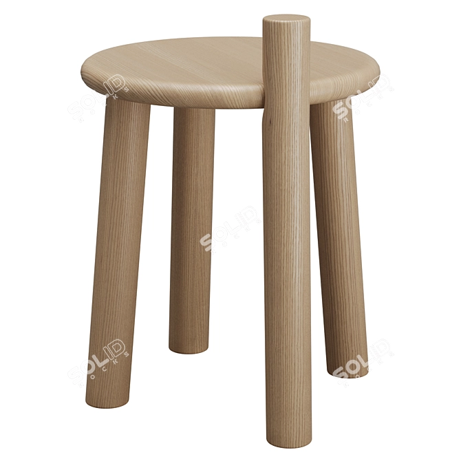 MC27-Dopo Low Stool by Mattiazzi 3D model image 5