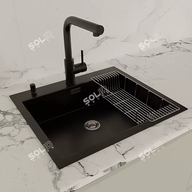 Kitchen Model 17 3D Asset 3D model image 14