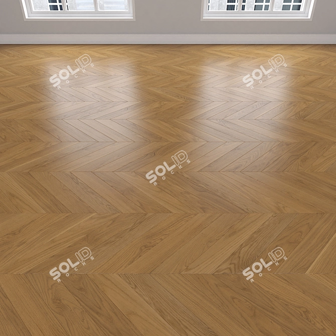 Oak Parquet Collection - Versatile Styles 3D model image 4