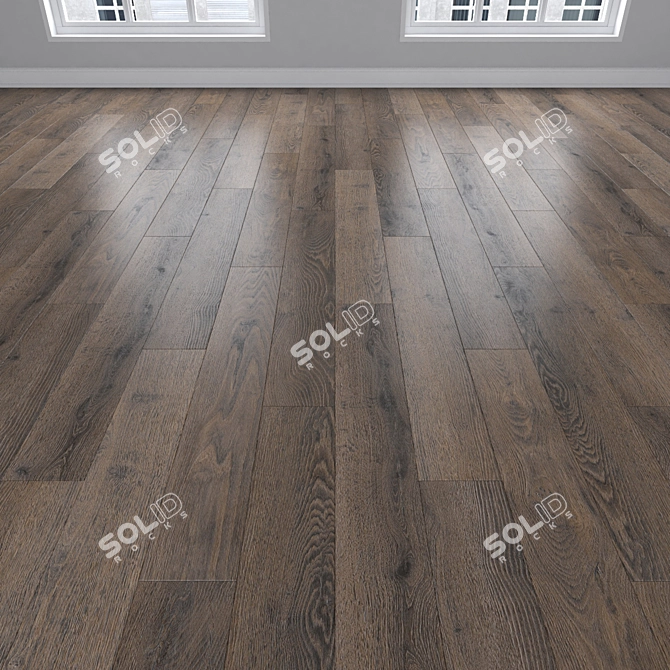 Dub Parquet Trio Set 3D model image 2