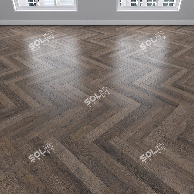 Dub Parquet Trio Set 3D model image 3