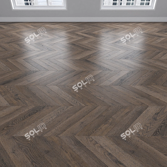 Dub Parquet Trio Set 3D model image 4