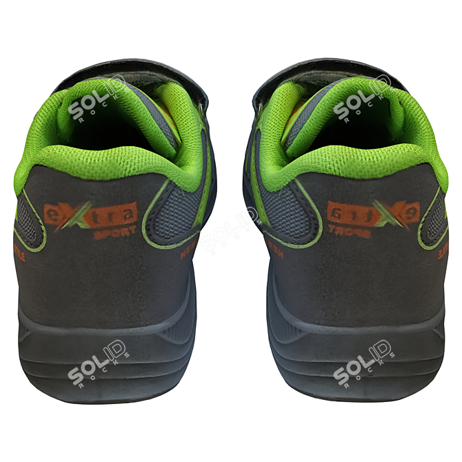 Sleek Model 57 VRay Shoes 3D model image 3