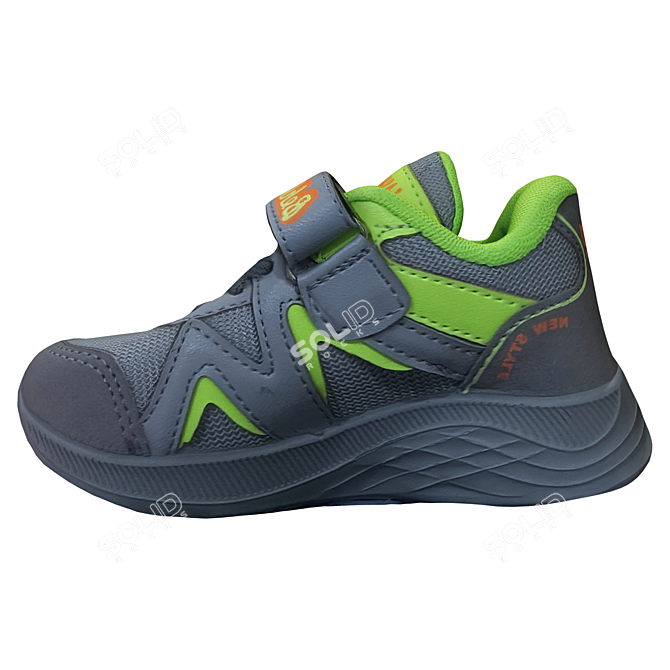 Sleek Model 57 VRay Shoes 3D model image 5