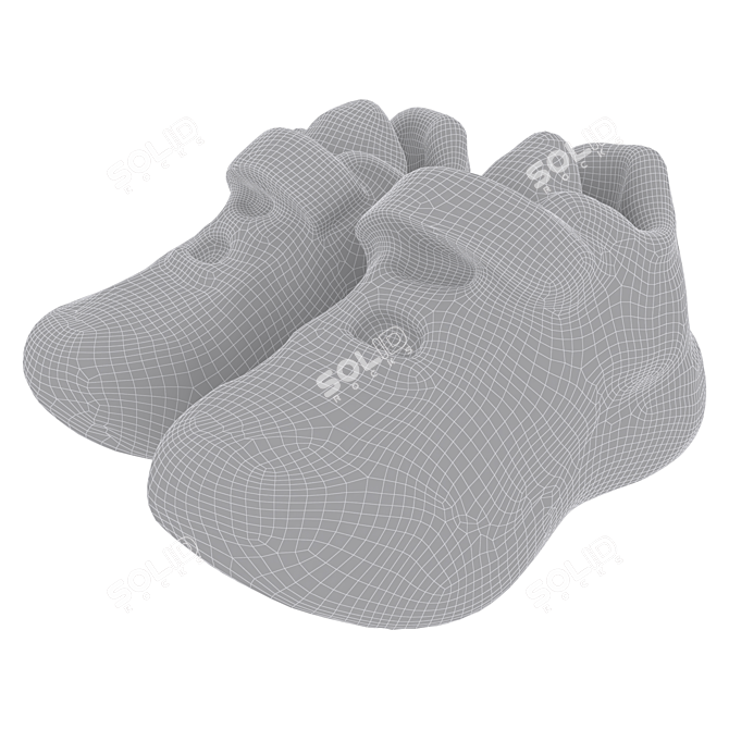 Sleek Model 57 VRay Shoes 3D model image 6