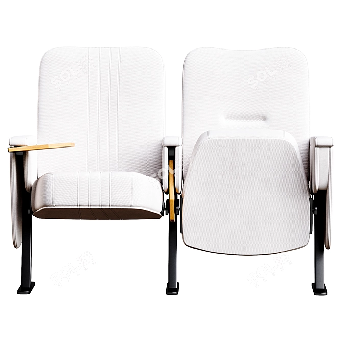 Executive Aspire Conference Chair 3D model image 2