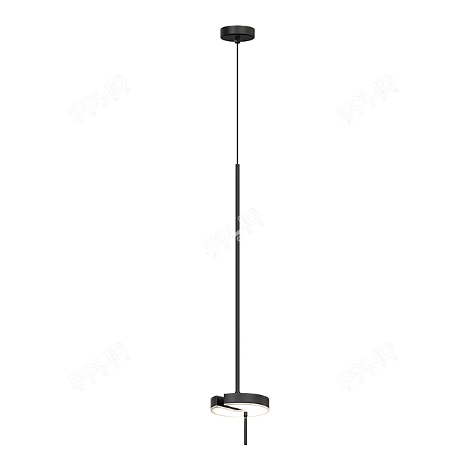 Imperium Loft LED Chandelier TALK-B01 3D model image 3