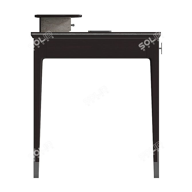 Art Deco Style Writing Desk 3D model image 9