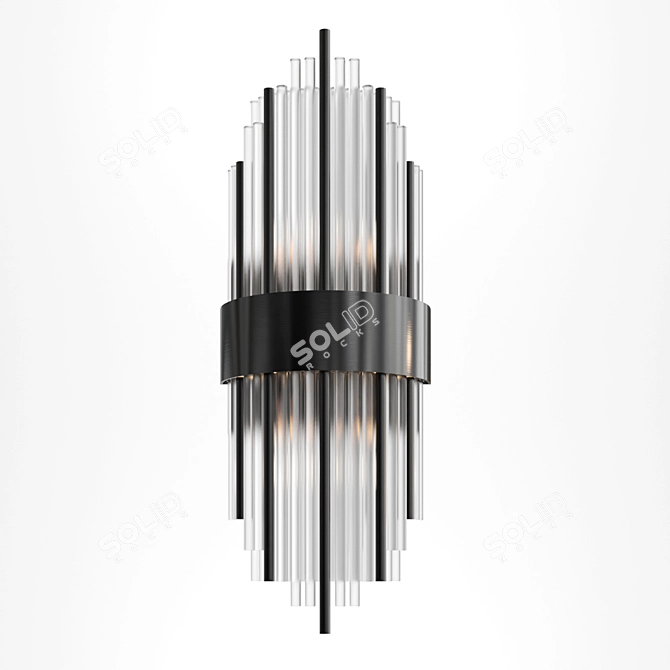 Modern Sconce Light Fixture 3D model image 2