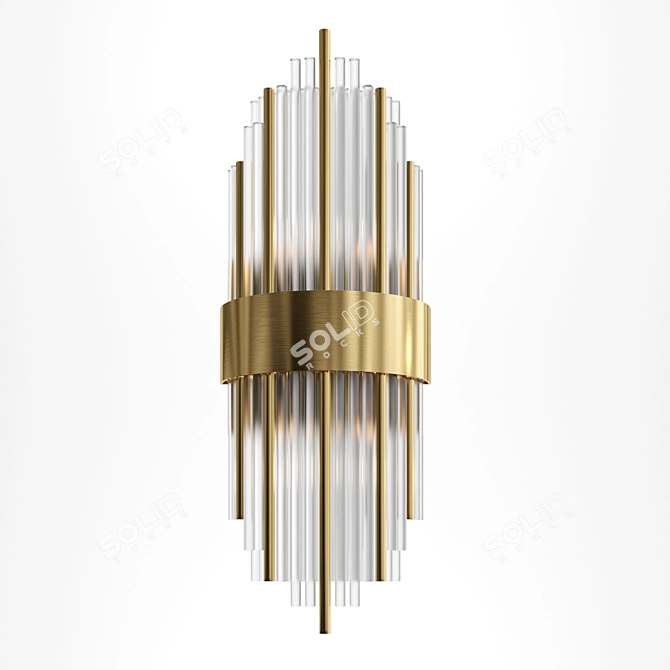 Modern Sconce Light Fixture 3D model image 3