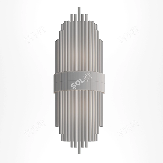 Modern Sconce Light Fixture 3D model image 4