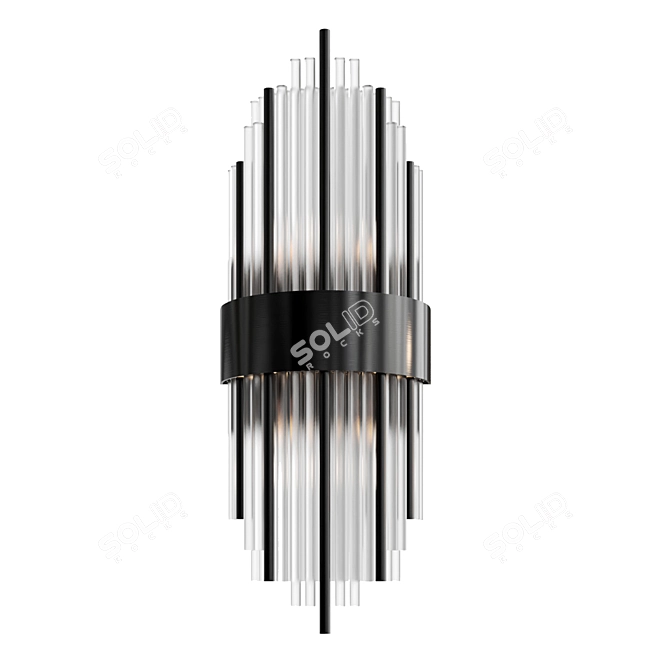 Modern Sconce Light Fixture 3D model image 5