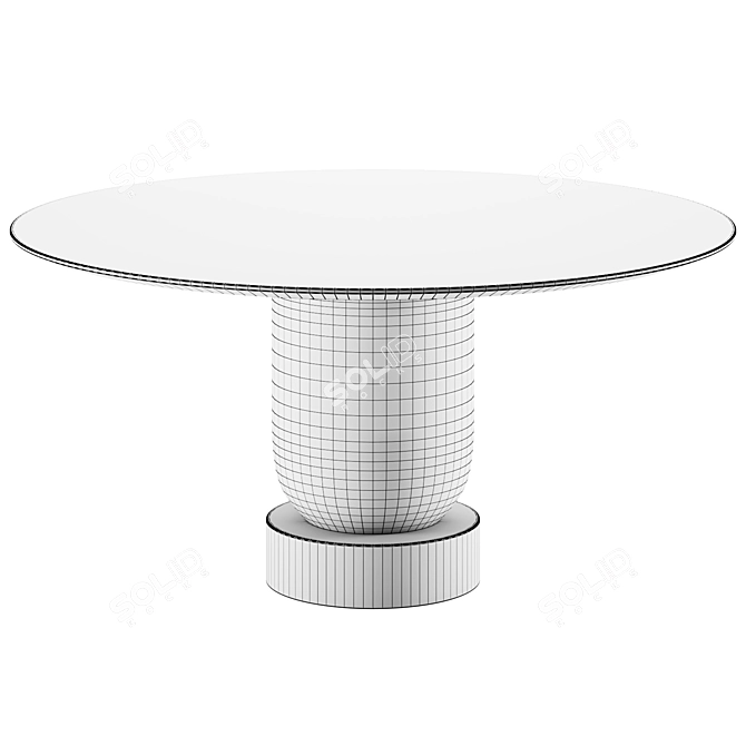 Modern COLOS Dining Table Set 3D model image 5