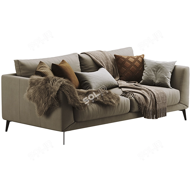 Fargo Sofa 3D Model Download 3D model image 2