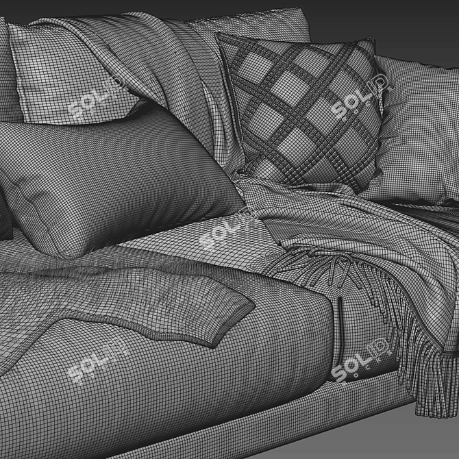 Fargo Sofa 3D Model Download 3D model image 4