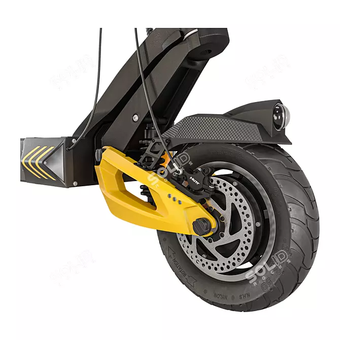 VSETT10+R High-Quality Electric Scooter 3D model image 6