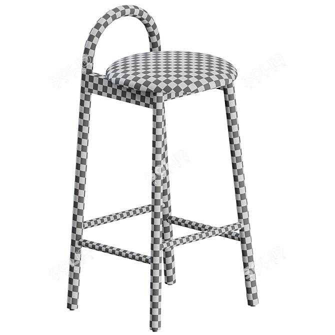 Bobby Counter Stools Set Duo 3D model image 3