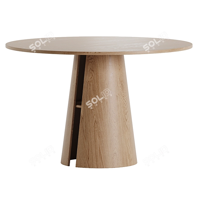 Contemporary Dining Set 97 3D model image 3