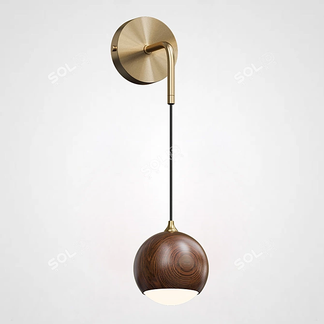 Ancher Wall Sconce ImperiumLoft 3D model image 2