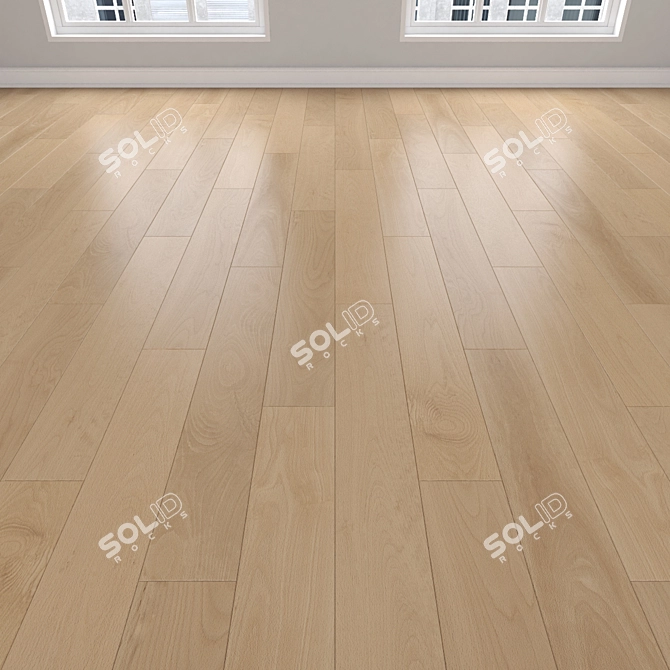 Oak Parquet Variety Pack 3D model image 2