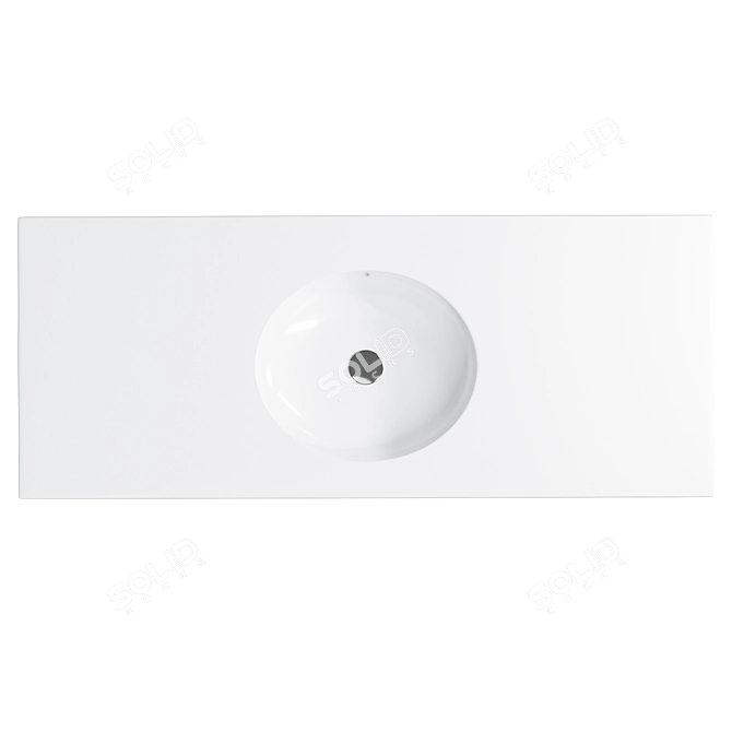 TOTO Wall-Mounted Sink 2017 3D model image 2