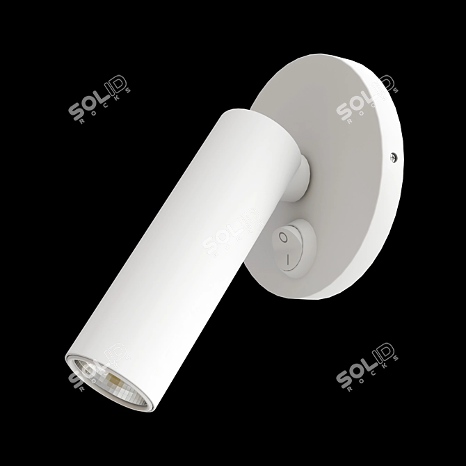 Modern LED Wall Sconce Fixture 3D model image 2