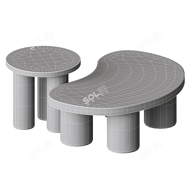 Cosmo Coffee Table Marcia 3D model image 6