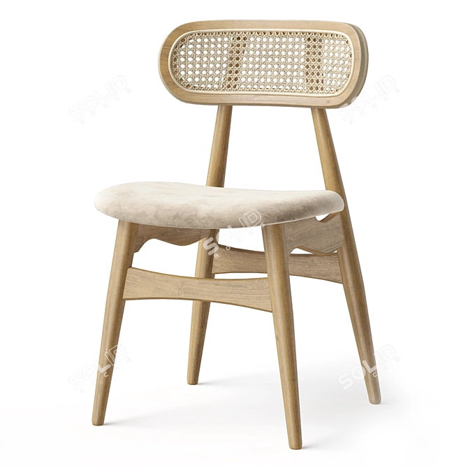 Customizable Larson Chair by Divan.ru 3D model image 8