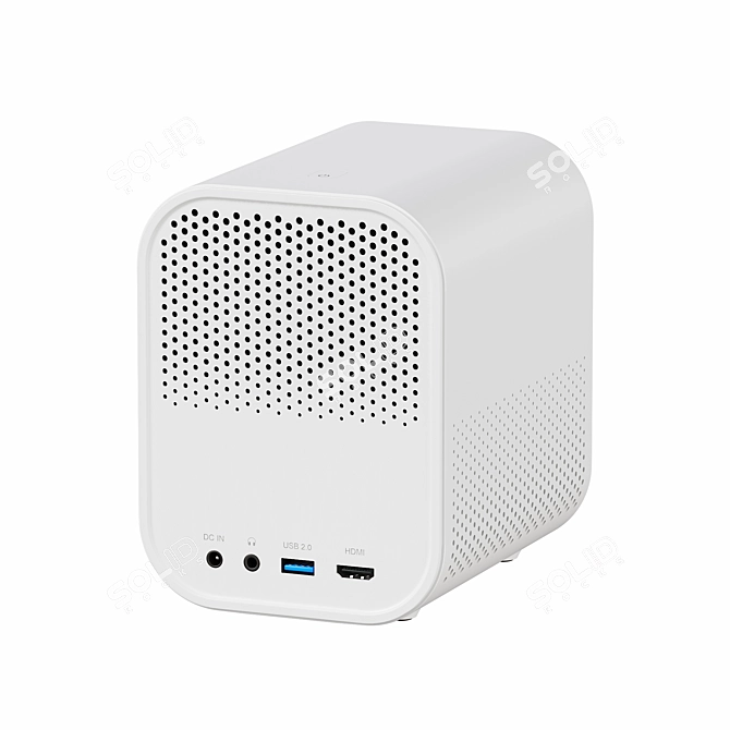 Mi Smart Projector 2: TurboSmooth Boost 3D model image 2