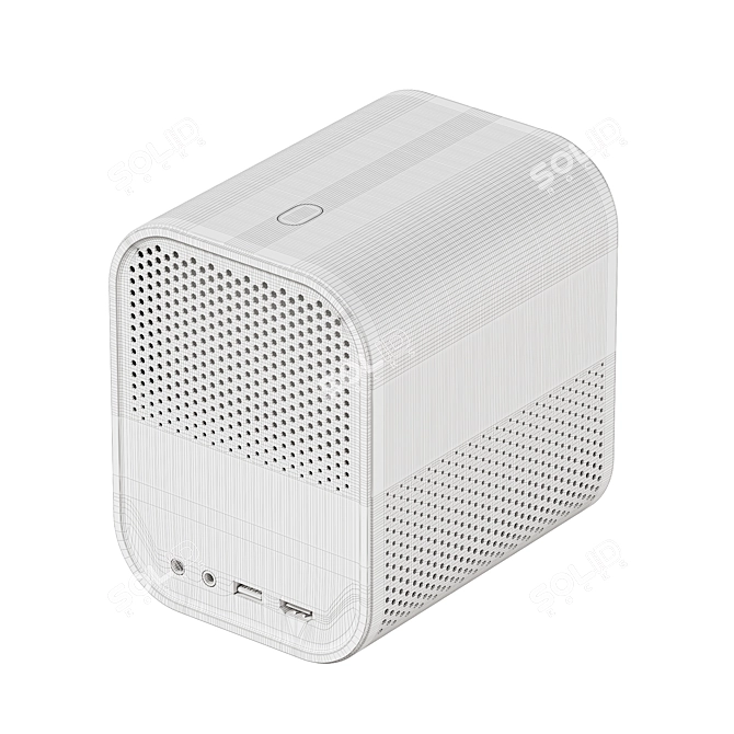 Mi Smart Projector 2: TurboSmooth Boost 3D model image 5