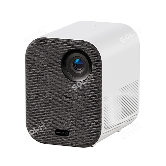 Mi Smart Projector 2: TurboSmooth Boost 3D model image 6