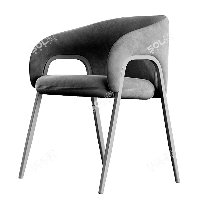 Contemporary Bonaldo Alley Chair 3D model image 1