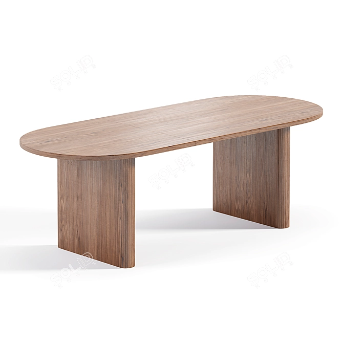 Ferrell Larson Table & Chairs 3D model image 3