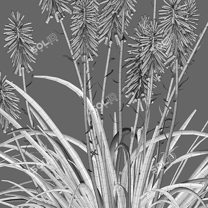 3D Plant Models Collection: Vray Compatibility 3D model image 8